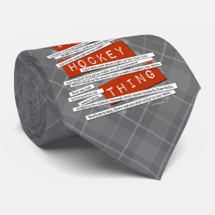 Corbata Jerga de hockey