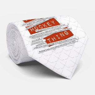 Corbata Jerga de hockey