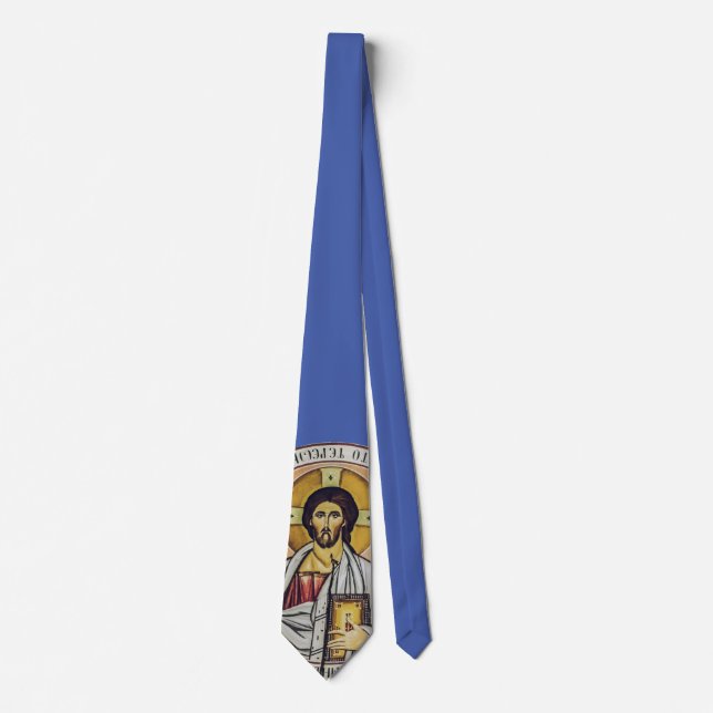 Corbata Jesucristo Pantocrátor  cúpula de la Iglesia (Anverso)