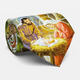 Corbata Jesús En La Natividad De Los Navidades De Manger