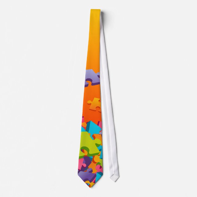 Corbata Jigsaw (Anverso)