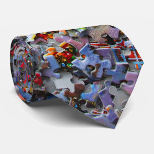 Corbata Jigsaw Puzzle Pieces Tie
