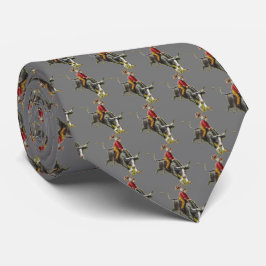 Corbata Jinete de toro vaquero occidental vintage