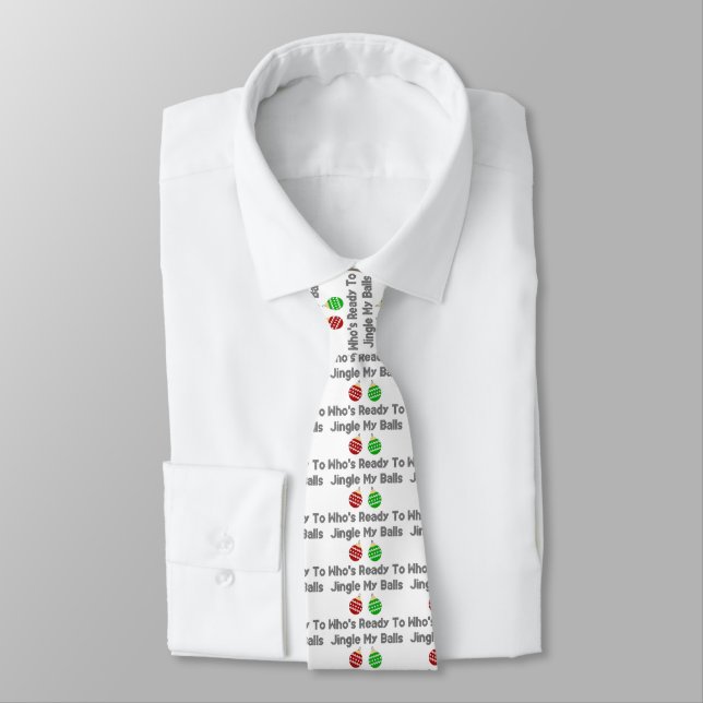 Corbata Jingle Balls (Atado)