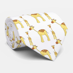 Corbata Jirafa del bebé y del adulto
