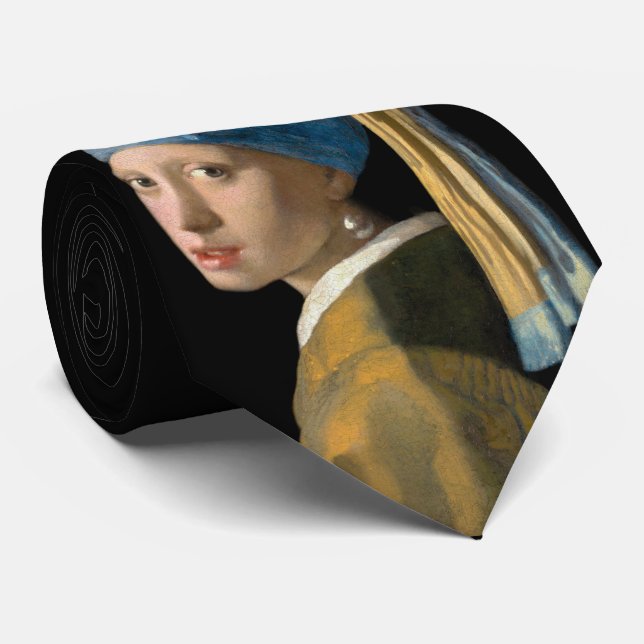 Corbata Johannes Vermeer, Chica de Pearl Earring (Enrollado)