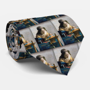 Corbata Johannes Vermeer - El Lacemaker