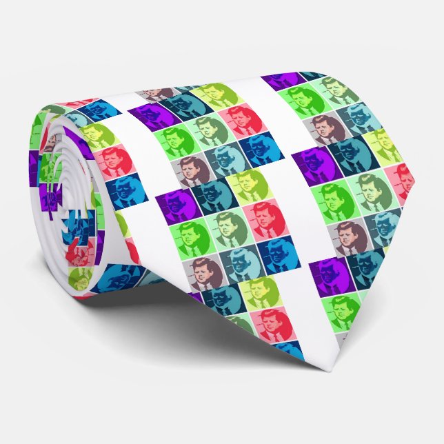 Corbata John F. Kennedy/JFK (Enrollado)