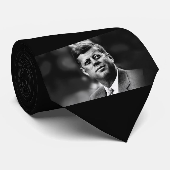 Corbata John F Kennedy President (Enrollado)