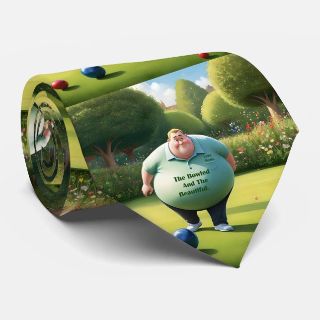 Corbata Jolly Lawn Bowler Man, (Enrollado)