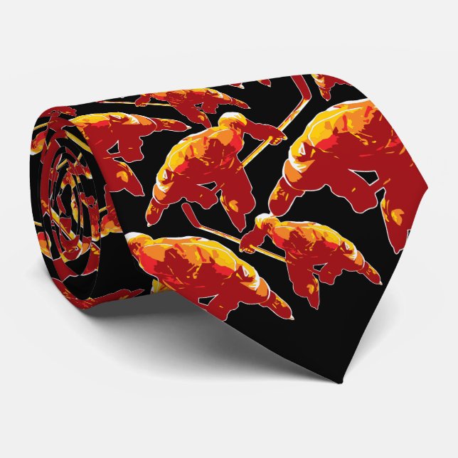 Corbata Juego activado (hockey) (Enrollado)