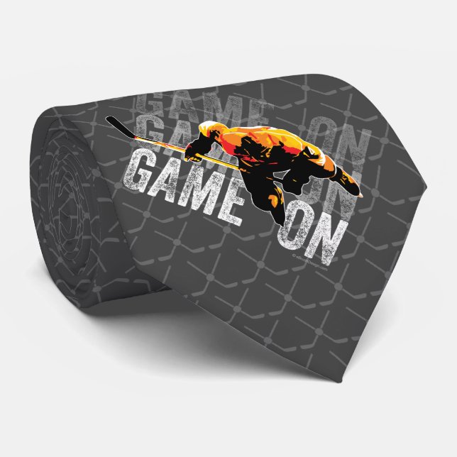 Corbata Juego activado (hockey) (Enrollado)