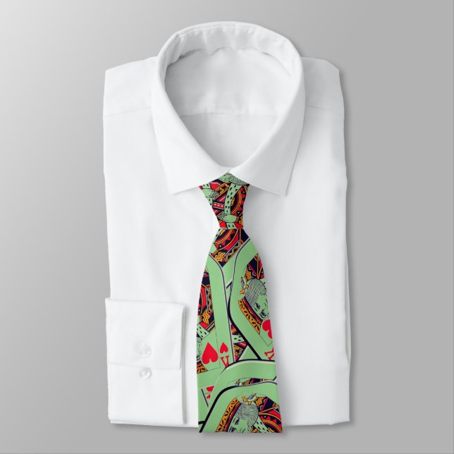 Corbata Jugador de Cartas - Sage Fun (Atado)