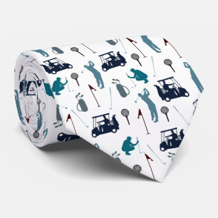 Corbata Jugador de golf