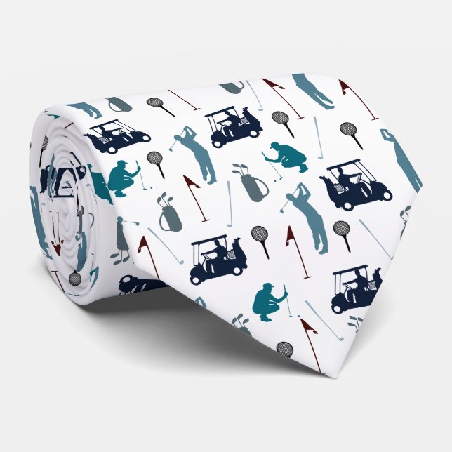 Corbata Jugador de golf  (Enrollado)