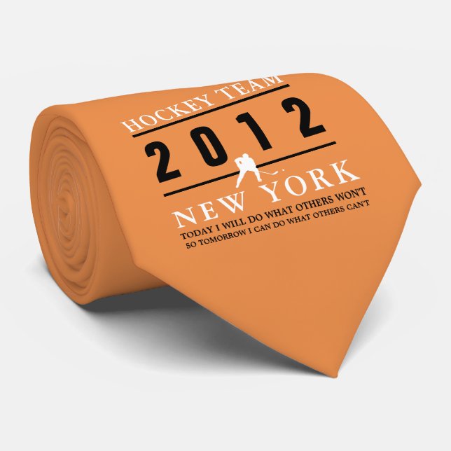 Corbata Jugador de hockey (Enrollado)