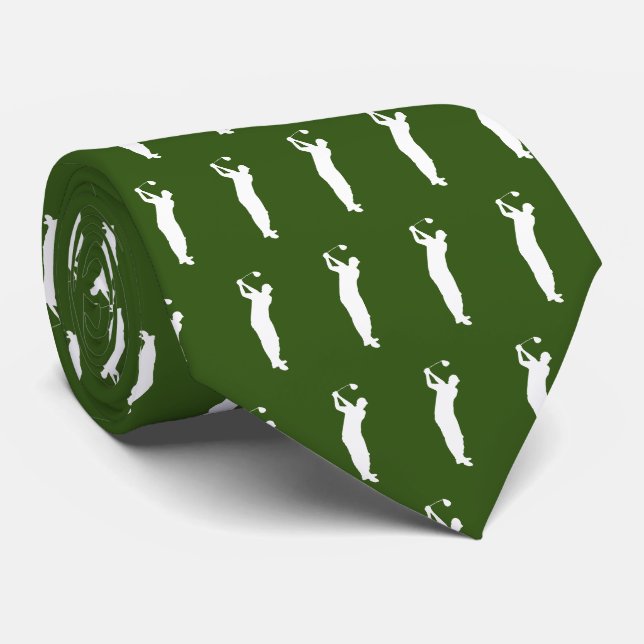 Corbata Jugador Deportivo Par Green (Enrollado)