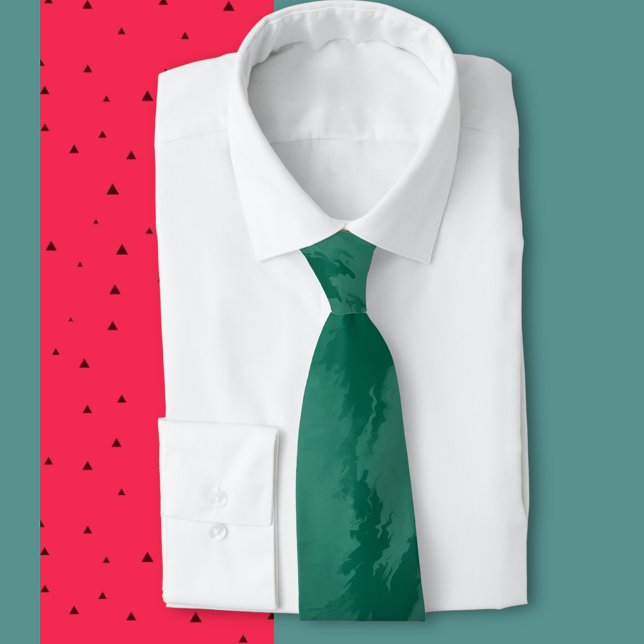 Corbata Juicy Watermelon (Fun quirky watermelon summer fruit two tone tie)