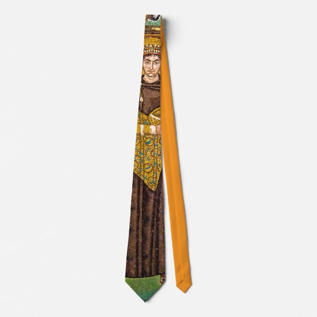 Corbata Justiniano el Grande emperador romano (Anverso)