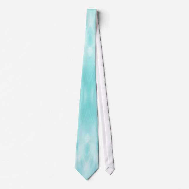 Corbata Kabloom Stretch Tie - Aqua (Anverso)