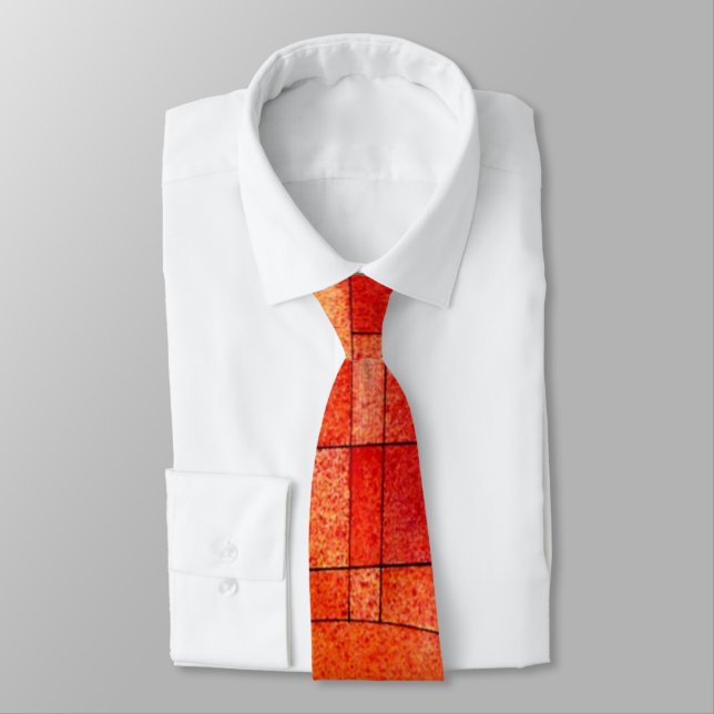 Corbata Kandinsky - Amarillo Rosa (Atado)
