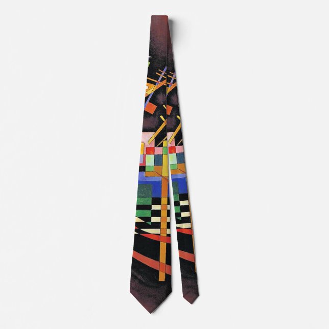 Corbata Kandinsky - Arriba y a la Izquierda, (Anverso)