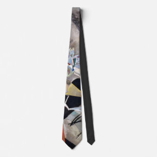 Corbata Kandinsky En Arte Resumen Gris