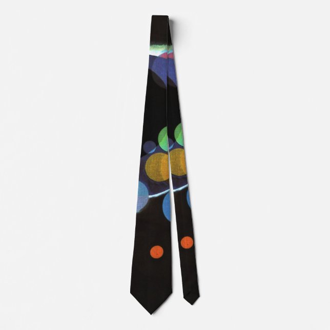 Corbata Kandinsky - Varios Círculos  (Anverso)
