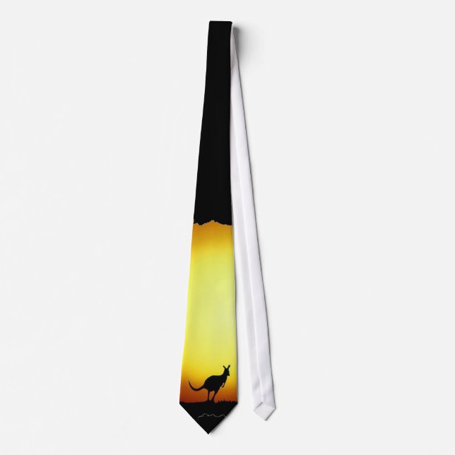 Corbata KangaROOS en el australiano interior (Anverso)