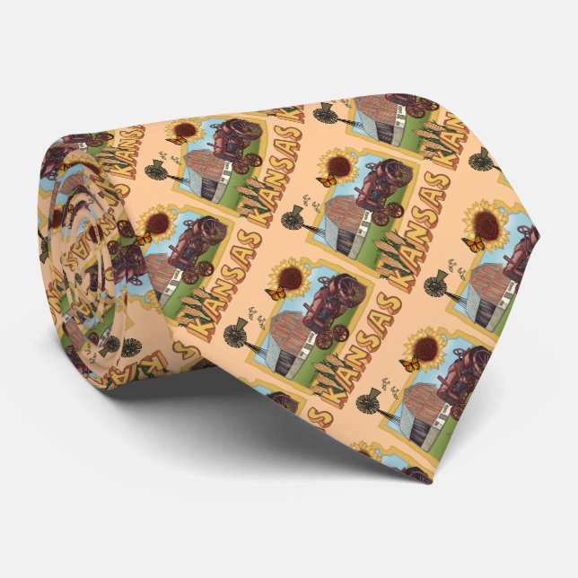 Corbata Kansas (Enrollado)