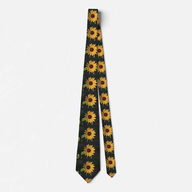 Corbata Kansas Sunflower Tie (Anverso)