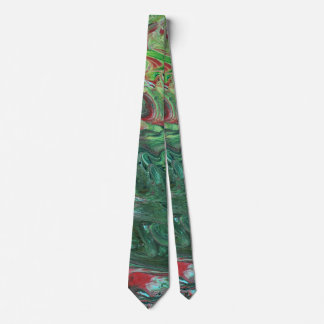 Corbata Katmandu 2 Wild Green Abstract Tie
