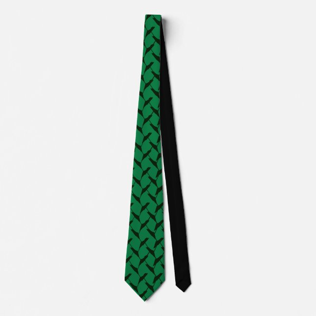 Corbata keffiyeh palestino | Patrón de mapa de Palestina (Anverso)