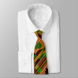 Corbata Kente africano clásico