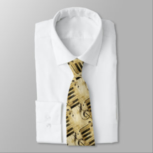 Corbata Keyboard and Clef Symbol on a