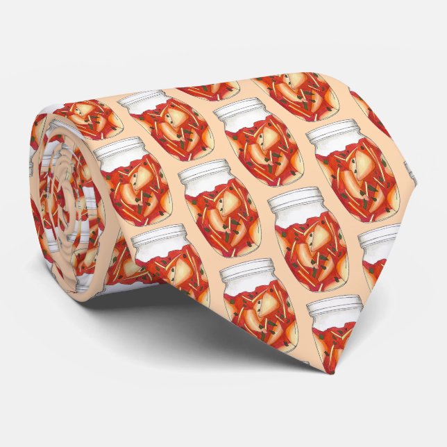 Corbata Kimchi Fermentó La Cocina Coreana De La Basura (Enrollado)