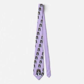 Corbata KiniArt Basset Flower Girl