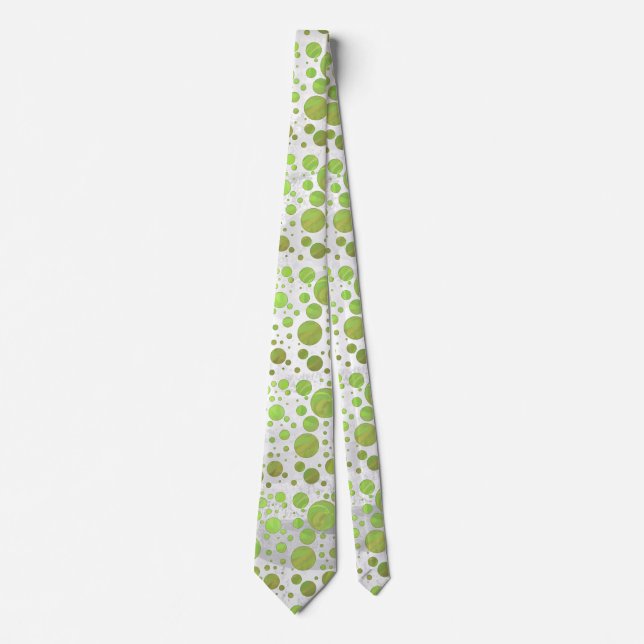 Corbata Kiwi Bash Green Polka Dot (Anverso)