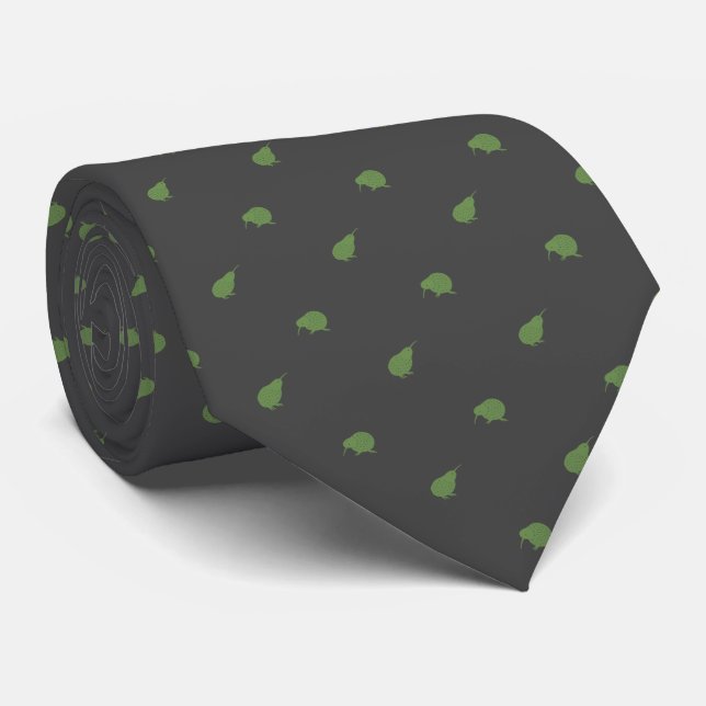 Corbata Kiwi-kiwi pattern (Enrollado)