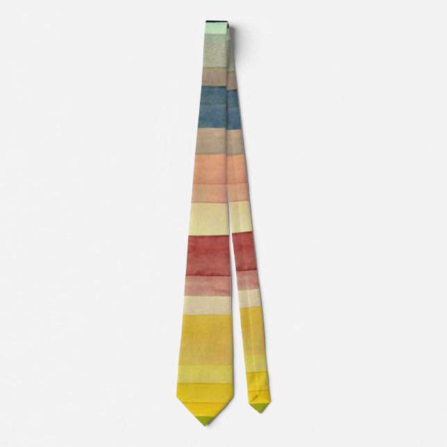 Corbata Klee - Arquitectura de la llanura (Anverso)