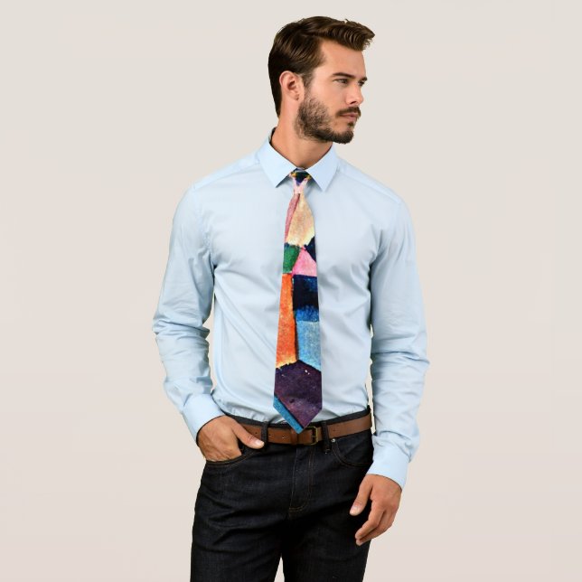 Corbata Klee - Información sobre una ciudad (In situ)