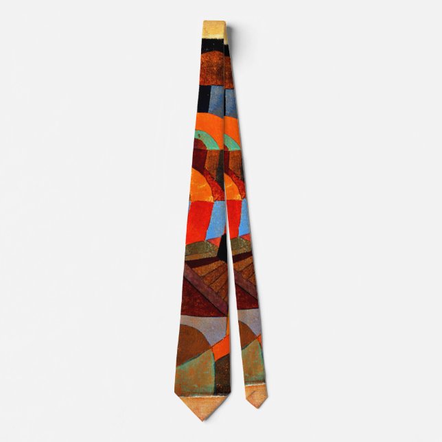 Corbata Klee - Jardines del Templo (Anverso)