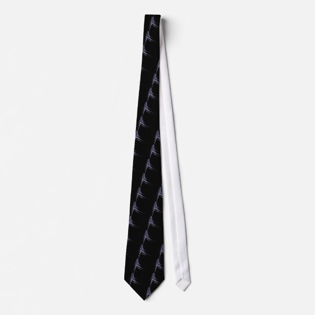 Corbata KNIGHTFROST Fractal Flame Tira (Anverso)