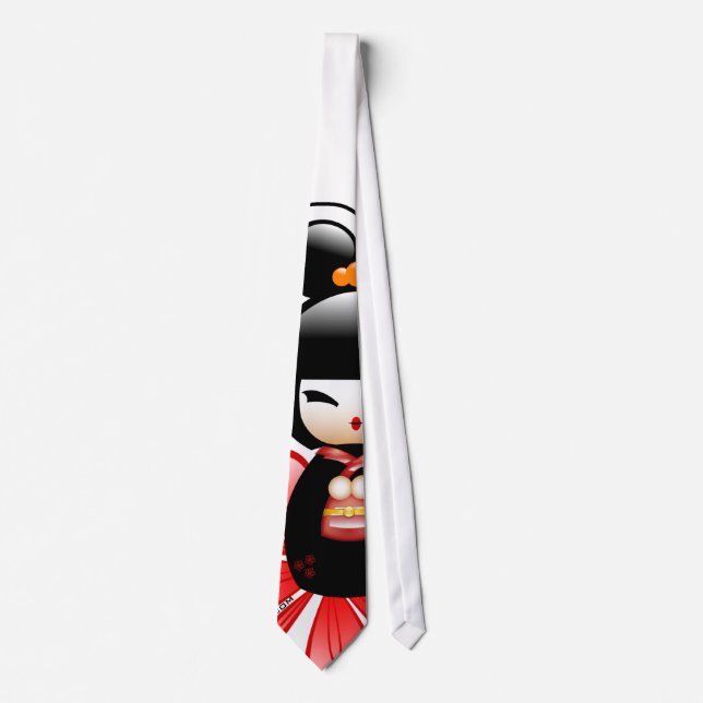 Corbata kokeshi-mickey (Anverso)