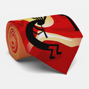 Corbata Kokopelli Desert Sunset Necktie