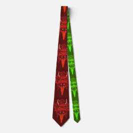 Corbata Krampus Head Tie