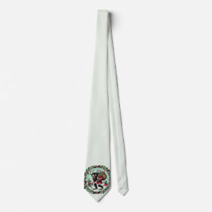 Corbata Krampus Navidad