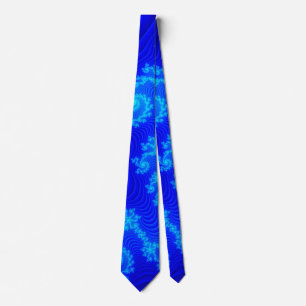 Corbata Krawatte mit Mandelbrot Muster