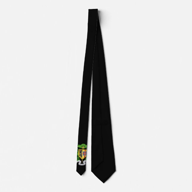 Corbata Krawatte mit Wappen von Erzbischof Lefebvre (Reverso)
