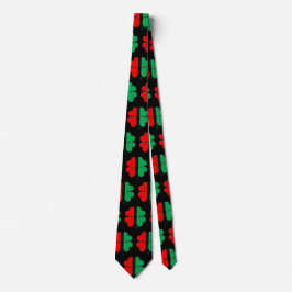 Corbata Kwanzaa Colores Patrón Rojo Negro Verde De Atracci